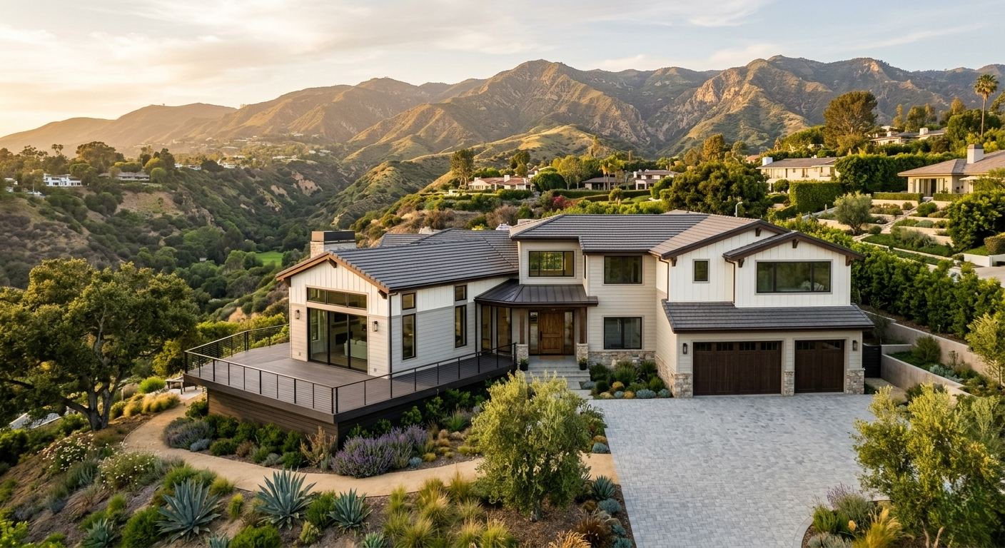 Complete fire rebuild Pacific Palisades Riviera neighborhood luxury home 2026