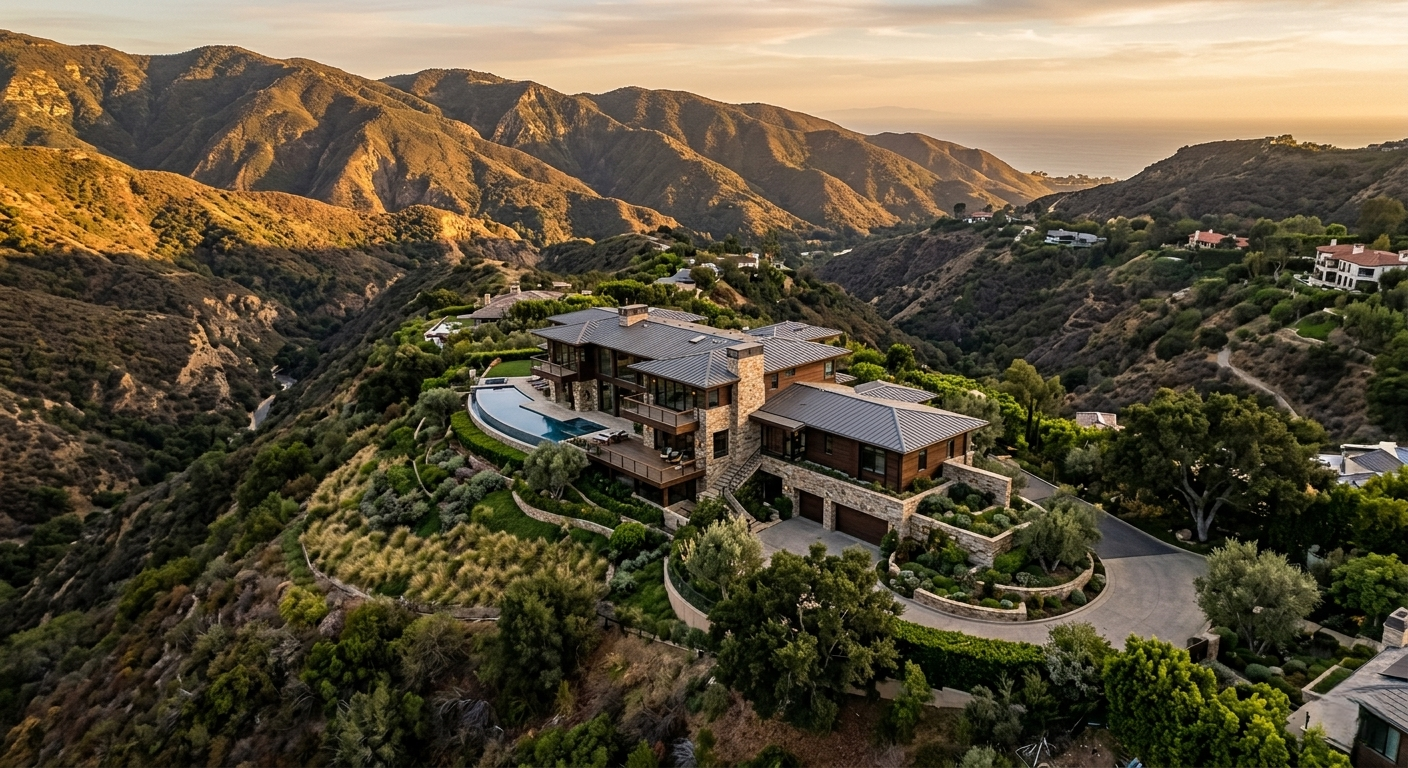 Luxury home remodel project Pacific Palisades California